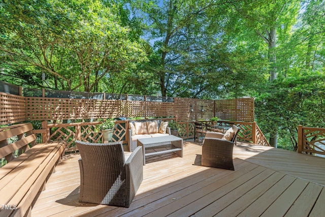 2901 Ceremonial Ct, Raleigh, NC 27615 - deck with outdoor lounge area