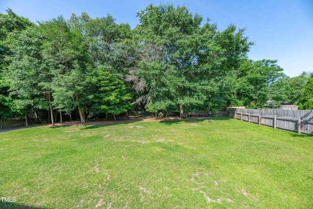 8140 Consella Way, Willow Springs, NC 27592 - view of yard with view of wooded area