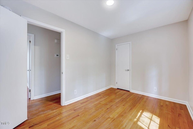 8004 Summit Dr, Goldsboro, NC 27530 - unfurnished room with light wood-style floors and baseboards