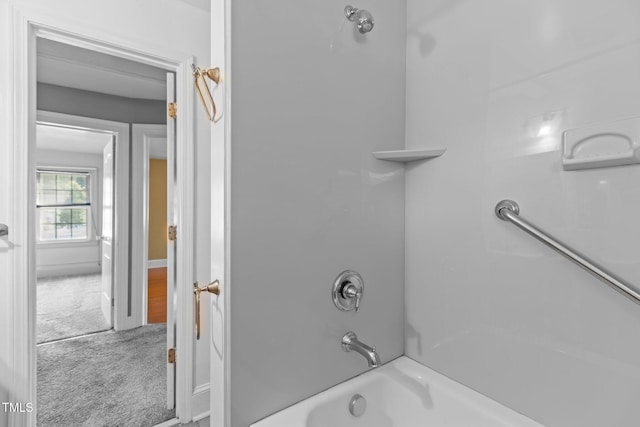 1818 Cecil St, Durham, NC 27707 - bathroom with tub / shower combination