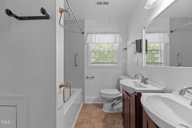 1818 Cecil St, Durham, NC 27707 - full bath with shower / bath combination and two vanities