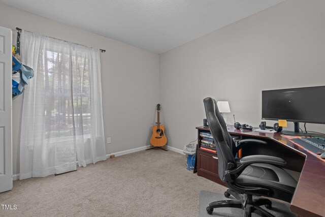 815 Walter Bright Rd, Sanford, NC 27330 - carpeted office featuring baseboards