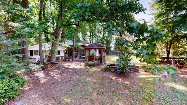 4509 Stevens Chapel Rd, Smithfield, NC 27577 - view of yard featuring a gazebo