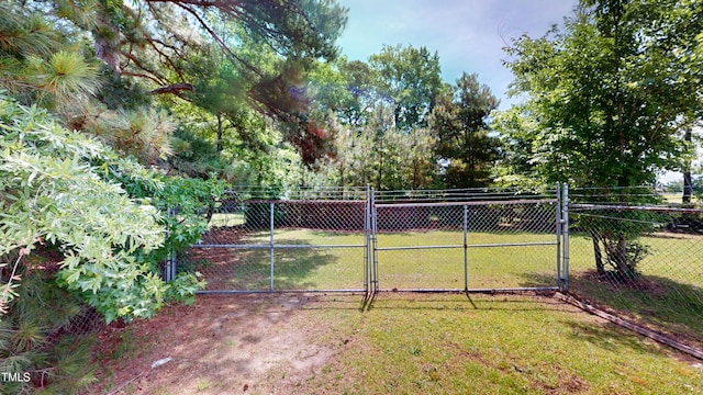 4509 Stevens Chapel Rd, Smithfield, NC 27577 - view of yard featuring a gate