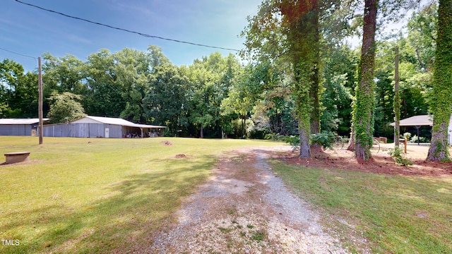 4509 Stevens Chapel Rd, Smithfield, NC 27577 - view of green lawn