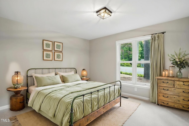 3916 W Allen, Raleigh, NC 27603 - bedroom featuring baseboards and light colored carpet
