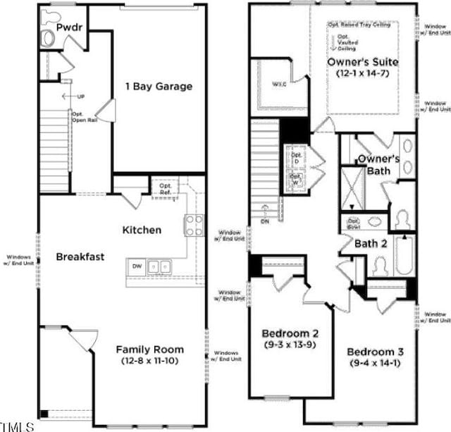 354 Church St Unit 54, Wendell, NC 27591 - floor plan / room layout