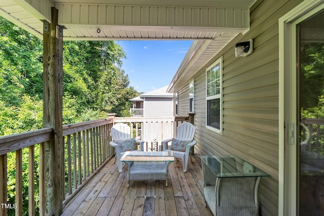 5134 Greenville Loop Rd Apt D, Wilmington, NC 28409 - view of deck