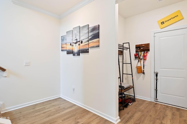 6928 Leesville Rd, Raleigh, NC 27613 - entrance foyer with wood finished floors and crown molding