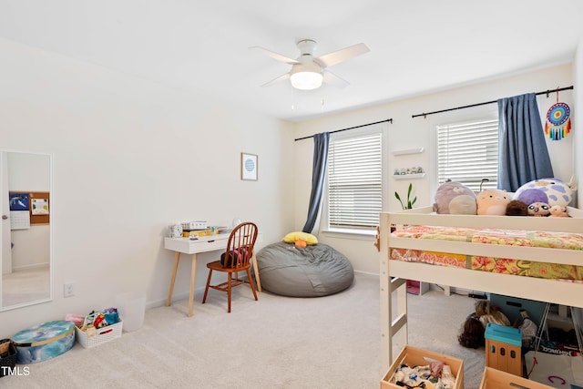 6928 Leesville Rd, Raleigh, NC 27613 - bedroom with carpet and ceiling fan