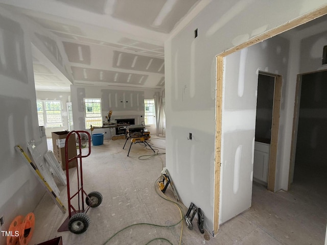 168 Clayton Rd, Princeton, NC 27569 - corridor with healthy amount of natural light