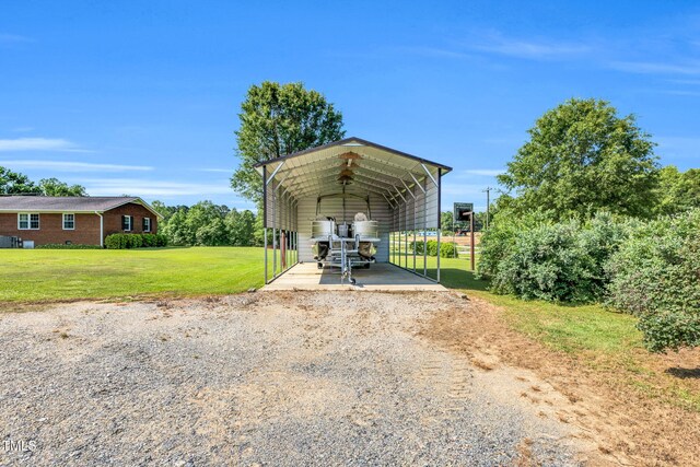 6080 US-421 N, Lillington, NC 27546 - view of parking with driveway and a detached carport