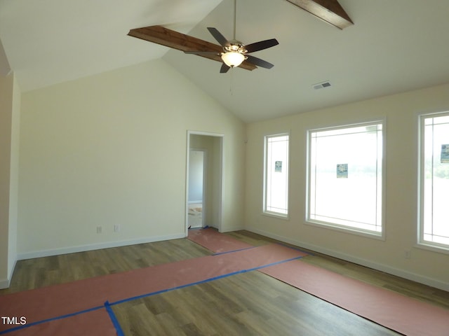 614 Tart Town Rd, Dunn, NC 28334 - unfurnished sunroom with vaulted ceiling and healthy amount of natural light