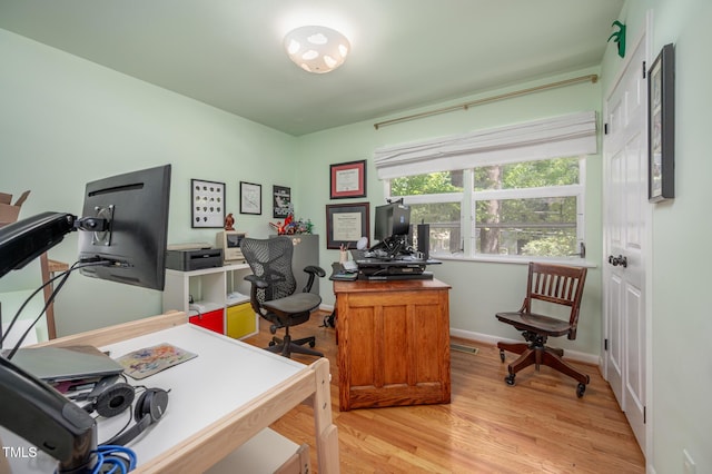 903 W Maynard Ave, Durham, NC 27704 - office space featuring light wood-type flooring and baseboards