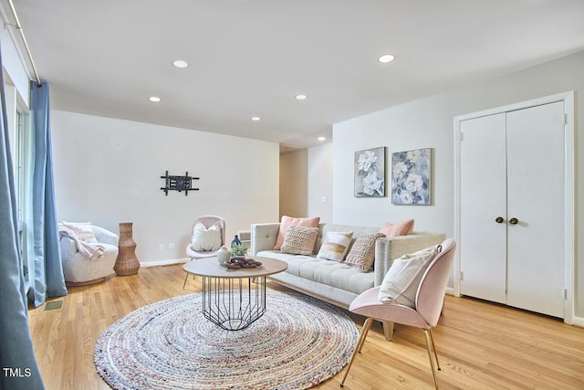 903 W Maynard Ave, Durham, NC 27704 - living area with light wood-style floors and recessed lighting