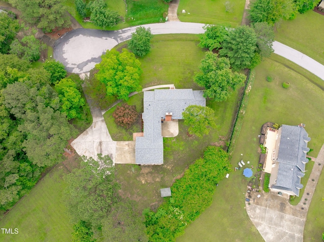5804 Heathill Ct, Raleigh, NC 27603 - drone / aerial view