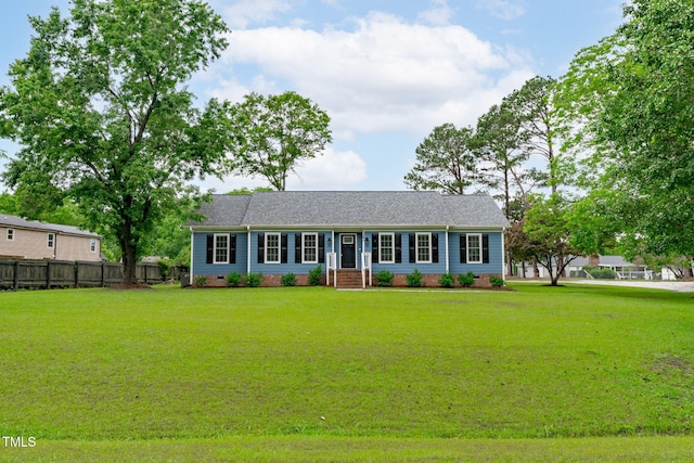 5804 Heathill Ct, Raleigh, NC 27603 - ranch-style house with crawl space and roof with shingles