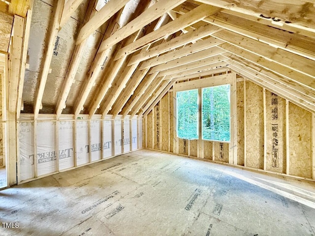 3828 Coach Lantern Ave, Wake Forest, NC 27587 - view of unfinished attic