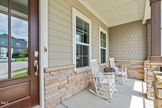 200 Baskerville Ct, Holly Springs, NC 27540 - view of covered porch