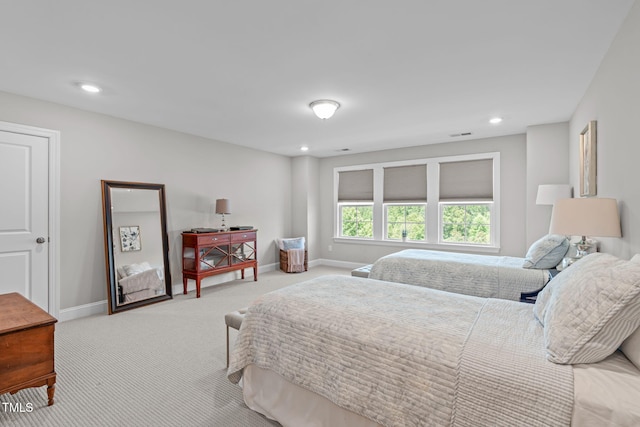 200 Baskerville Ct, Holly Springs, NC 27540 - bedroom with carpet floors and recessed lighting