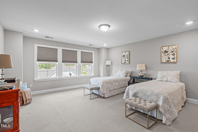 200 Baskerville Ct, Holly Springs, NC 27540 - carpeted bedroom featuring recessed lighting