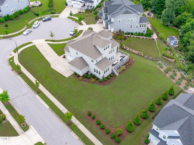 200 Baskerville Ct, Holly Springs, NC 27540 - aerial perspective of suburban area