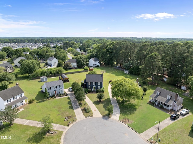 6 W Canterbury Ct, Wendell, NC 27591 - aerial overview of property's location featuring nearby suburban area