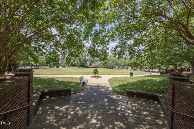 441 Heritage Village Ln, Apex, NC 27502 - view of community featuring a yard and a patio
