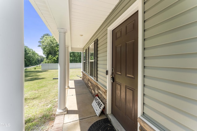 218 Mason Rd, Durham, NC 27712 - entrance to property featuring covered porch