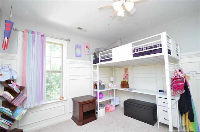 109 Red Coat Dr, Cameron, NC 28326 - bedroom featuring carpet and a ceiling fan