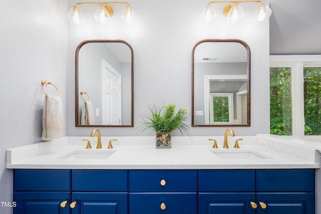 574 Chatham Dr, Chapel Hill, NC 27516 - full bathroom with double vanity