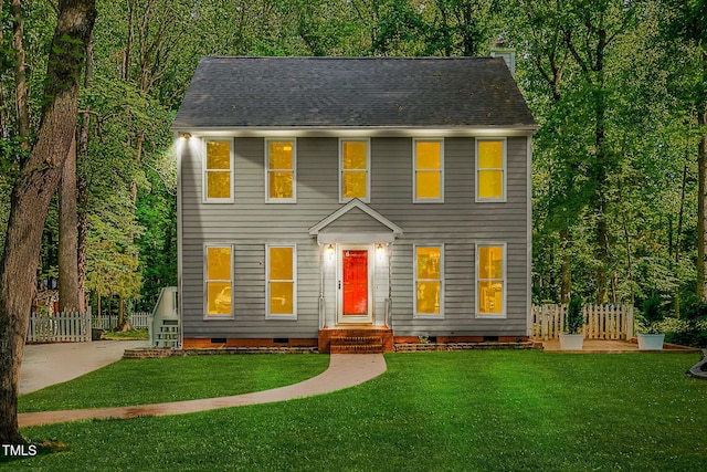 114 Bonaparte Dr, Hillsborough, NC 27278 - colonial inspired home with crawl space