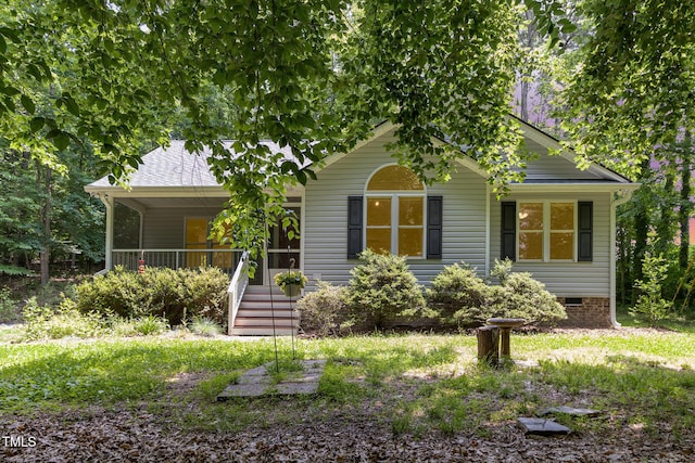 2805 Evans St, Durham, NC 27705 - view of front of house featuring a porch and stairs