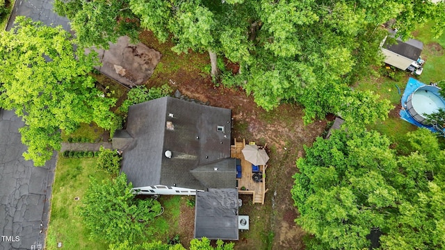 1105 Hawthorne Ln, Burlington, NC 27215 - view from above of property