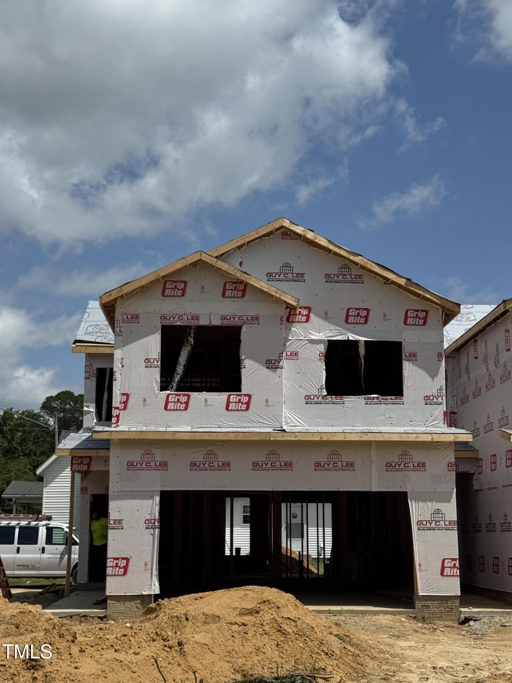 184 W Allen St, Four Oaks, NC 27524 - view of unfinished property