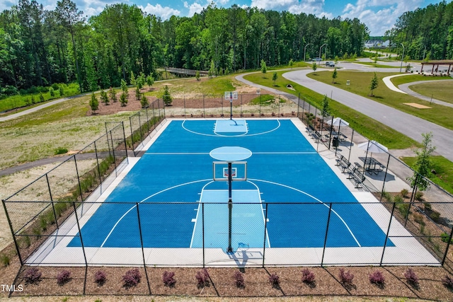 279 Edge Of Auburn Blvd, Raleigh, NC 27610 - view of basketball court