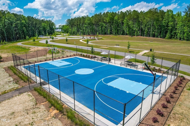 279 Edge Of Auburn Blvd, Raleigh, NC 27610 - view of basketball court featuring community basketball court