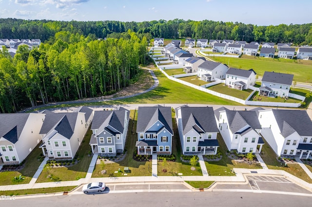 279 Edge Of Auburn Blvd, Raleigh, NC 27610 - aerial view of residential area with a forest