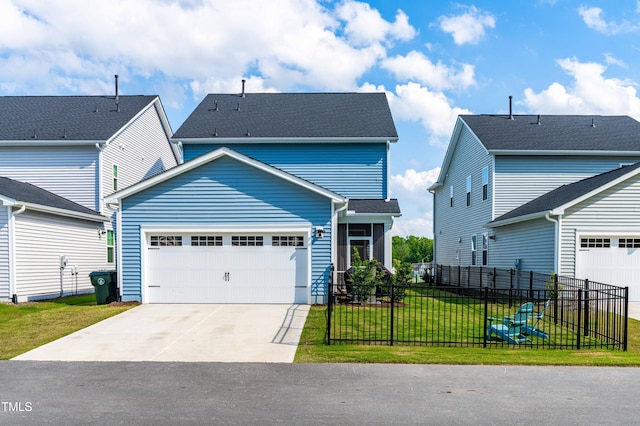 279 Edge Of Auburn Blvd, Raleigh, NC 27610 - traditional-style house featuring concrete driveway and a garage