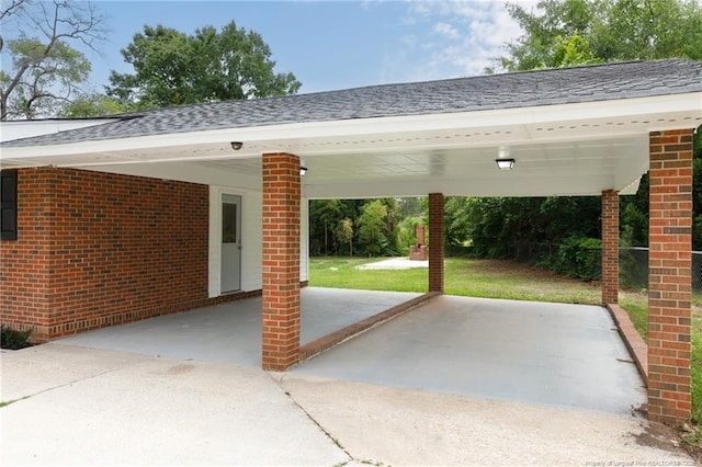 408 Harril Cir, Spring Lake, NC 28390 - view of car parking with an attached carport and concrete driveway