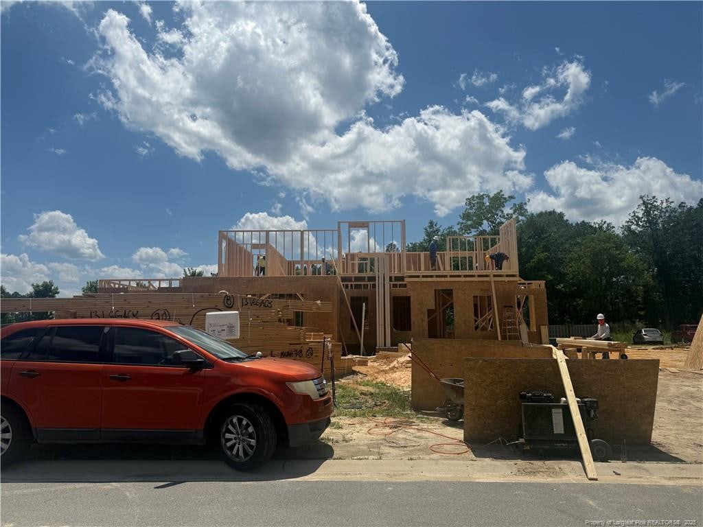 3023 Cragburn Pl, Fayetteville, NC 28306 - view of front of home with stairs