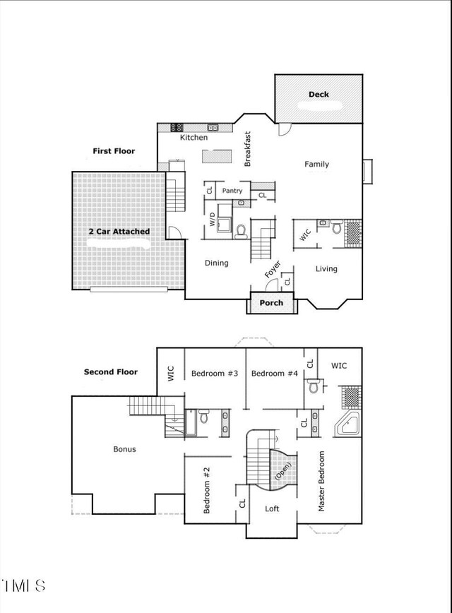 203 Worsham Dr, Chapel Hill, NC 27516 - floor plan / room layout