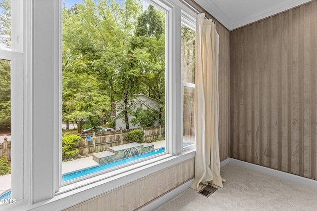 2001 Dobson Ct, Raleigh, NC 27612 - unfurnished sunroom with plenty of natural light