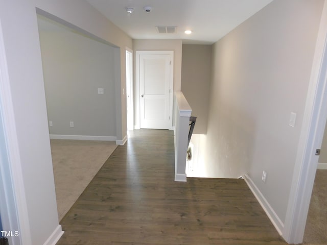 1311 Arena Ln, Fuquay Varina, NC 27526 - corridor featuring baseboards and wood finished floors