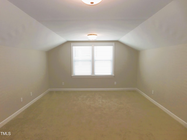 1311 Arena Ln, Fuquay Varina, NC 27526 - bonus room featuring vaulted ceiling, light carpet, and baseboards