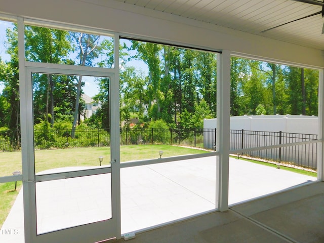1311 Arena Ln, Fuquay Varina, NC 27526 - doorway to outside with healthy amount of natural light