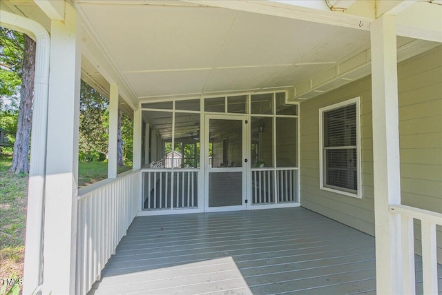 5625 Church Rd, Graham, NC 27253 - view of wooden terrace