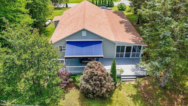 5625 Church Rd, Graham, NC 27253 - aerial view of property and surrounding area