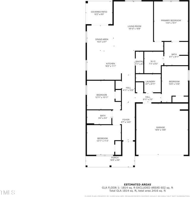 1401 Justice Union Ct, Raleigh, NC 27604 - home floor plan