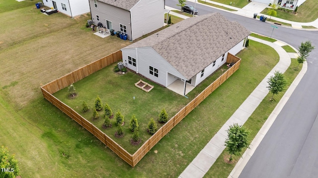 1401 Justice Union Ct, Raleigh, NC 27604 - view from above of property